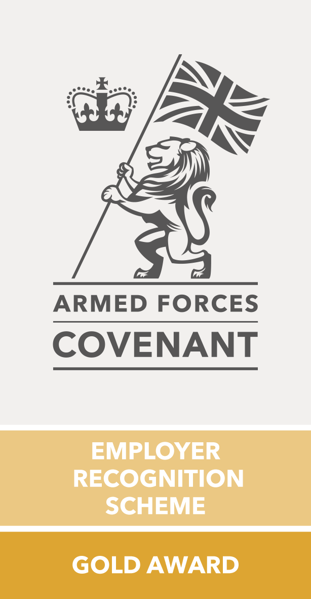 Armed Forces Covenant - Employer Recognition Scheme - Gold Award